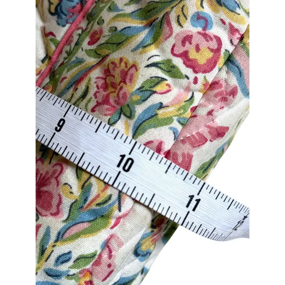 Vera Bradley Vintage Floral Pattern Tote Bag (Perennials)